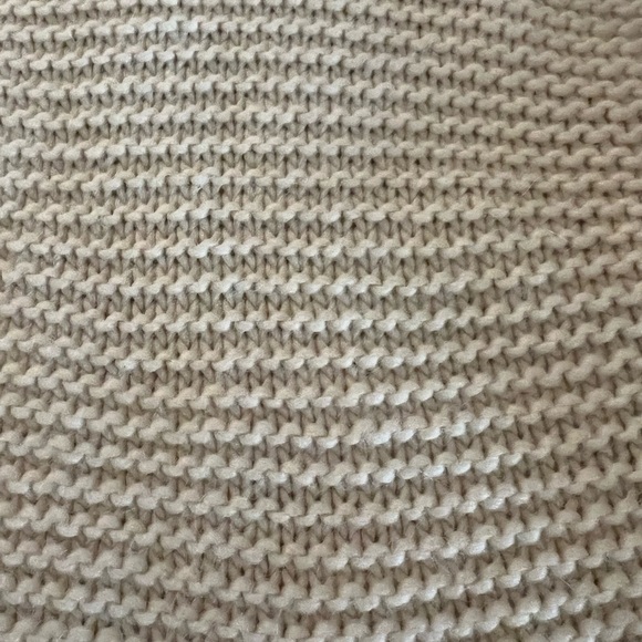 FRENCH CONNECTION WOMENS CREAM COLORED OPEN CARDIGAN DROP SHOULDER SIZE MEDIUM - Picture 5 of 10